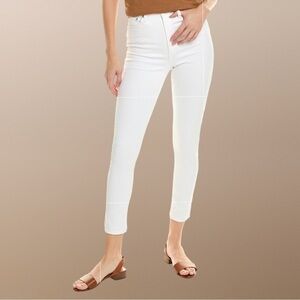 NWT $195 Rag & Bone White Nina High-Rise Ankle Skinny Jeans Size 27